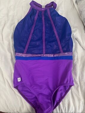 purple sylvia p leotard